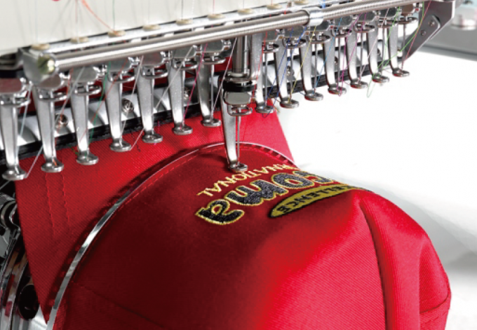 Machine tête multi tubulaire CHT-1202 de broderie