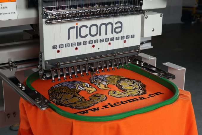 Machine portative MT-1201/MT-1501 de broderie de tête simple de RICOMA