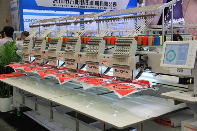Machine tête multi tubulaire CHT-1202 de broderie
